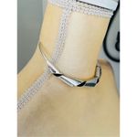 8 Other Reasons Twisted Collar Necklace, Silver, Rustic Style, NWT Photo 5