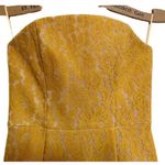 Revolve Keepsake‎ The Label Every Way Lace Mini Dress in Mustard SZ XS NWT Yellow Photo 7