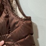 Bernardo goose down brown metallic puffer vest  Size medium Photo 5
