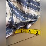 Hollister π¦ Off-The-Shoulder Striped Romper blue/white stripes one piece size S Photo 15