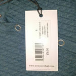 We Wore What Fly Away Knit Sweater Cardigan SMALL Heather Ash Blue NEW Photo 5