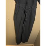 Everlane  Women's The Fatigue Short Sleeve Jumpsuit Organic Cotton Blue Size 16 Photo 5