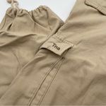 Aritzia TNA Surplus Division Cargo Pants Tan Beige Sz 4 High Rise Tie Ankle Photo 8