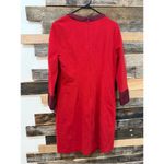 Boden red shift dress with bow sz 10 Red Photo 1