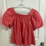 Maeve  Anthropologie Puff Sleeve Smocked Blouse XS Photo 1