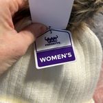 University of Alabama Beanie Off White Cream Winter Hat Acrylic Cap Womens Red Photo 5