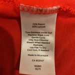 Talbots Petites Women's Cowl Neck Drape Front Tunic Top Red XLP Long Sleeve Photo 6