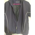 Vintage Lyle & Scott Women's Size Small Killarney Golf Club Zip Up Golf Shirt Blue Photo 2