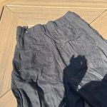 NWT ABERCROMBIE Black Linen Straight Leg Pant Photo 4
