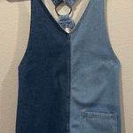 H&M Mini Denim Dress Photo 2