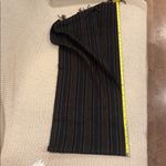 Striped Black and pink women’s 100%cashmere made England Scarf 65 Long Photo 3