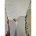 Guess  Hearts white Platform Flip Flop size 10 silver accent hearts Y2K baddie Photo 8