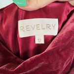 NWT Revelry Skye Evening Gown Velvet Bridesmaids Dress Cowl Neck Sexy Size 12 Red Photo 10