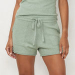 LC Lauren Conrad Lauren Conrad Knit Lounge Shorts Sage Green Size Medium Photo 0