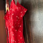 ZARA NWT  Star satin Effect Lace Up Bodysuit Size small Red & White‎ C3 Photo 6