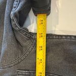 Harley Davidson  Shirt Womens M Gray Denim Embroidered Button Up Motorcycle Biker   Photo 6