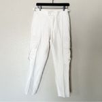 Banana Republic  Heritage Expedition Linen Cargo Pants Ankle‎ Ivory Size 2 Photo 1