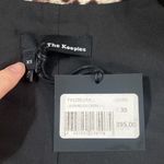 The Kooples leopard print crepe one button drapey blazer size XS Photo 13