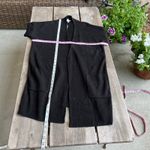 Chico's  Womens Sweater Vest Size 1 Medium 8 Mona‎ Black Long Cardigan NEW Photo 5