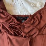 Kendall + Kylie XS PACSUN BROWN CORSET TOP Photo 1