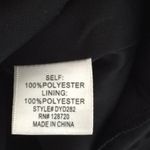 Francesca’s black peek a‎ boo shoulder shift dress Size L Photo 7