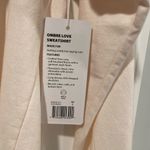 Balance Collection NWT  Size S Cream Embroidered Ombré Love Soft Crew Sweatshirt Photo 6