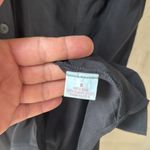 Green Ford silk dress tee shirt style pockets long chest small Black Photo 2