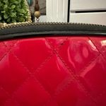 Victoria's Secret Victoria’s Secret Red Quilted Makeup Cosmetic Travel Bag Photo 2