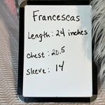 Alya Francescas Tan Crewneck Sweater Pullover  Cozy Womens Small Roomy New Photo 15