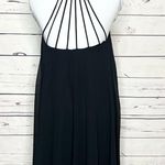 EXPRESS Black Strappy Back Sleeveless Short Dress Size Small Photo 4