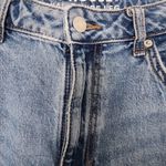 Clockhouse Floral Blue Women's Jeans high waist wide leg Size 28 Photo 5