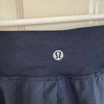 Lululemon  navy Wunder Train High Rise short size 4 Photo 3