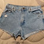 Wrangler Light Blue Cut Off Jean Shorts 31 Photo 0