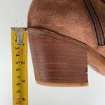 Sofft Women's Brown Suede Ankle Boots Size 10 M Lace Photo 1