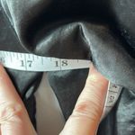 Aryn K  Satin Bomber Jacket Couture Collar Photo 6