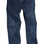 Gap  70s Retro Wide Leg‎ Jeans 8/29 High Rise Dark Wash Button Fly Flare Photo 0