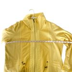 Bonita Basic Susi Yellow Activewear Jacket with Floral Scarf Size Large Photo 10