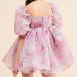 Selkie The Puff Floral Dress Pink Photo 1