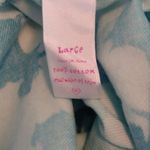 Victoria's Secret Victoria Secret L Flannel Scottie Dog Pajamas Sleep Top in Turquoise Yellow Photo 2