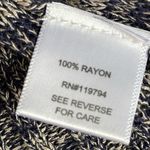 One World  Multicolor Striped Open Cardigan Photo 4