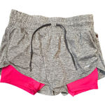 Avia  Athletic Shorts Womens Small 4-6 Running Gym Activewear Pink Gray Photo 0