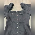 BOUTIQUE black denim mini dress ✨ Size L Photo 8