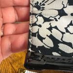 Burberry Vintage Floral Tote Bag Black White Photo 14