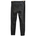 Spanx Blue Leopard Print High Waist Animal Print Jean-ish Ankle Leggings Size M Photo 3