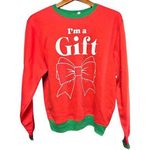 Mighty fine Christmas Sweatshirt - M - "I'm a Gift" Photo 0