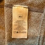 Rei Jacket Womens Medium Gray Fleece Full Zip Hooded Sweatshirt Zip Pockets Photo 5