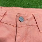 True Religion low rise shorts SZ 27 Kiera Freyed Papaya Daisy Dukes MADE IN USA Photo 3