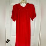 Vintage night‎ gown lace sleepwear Pink Size M Photo 6