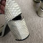 Alexander Wang NWT  Abby Leather Snakeskin Ankle Strap Sandals Photo 3