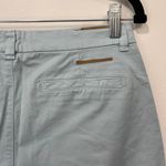Hugo Boss Hugo‎ Boss Womens Pants 4 Light Blue Straight Cotton Career Business High Design Photo 4